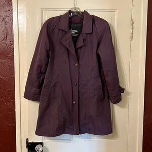 London Fog Vintage Coat Purple